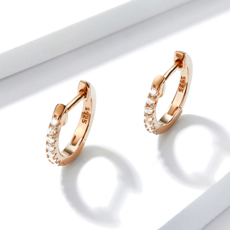 Sparkling Hoop Earrings