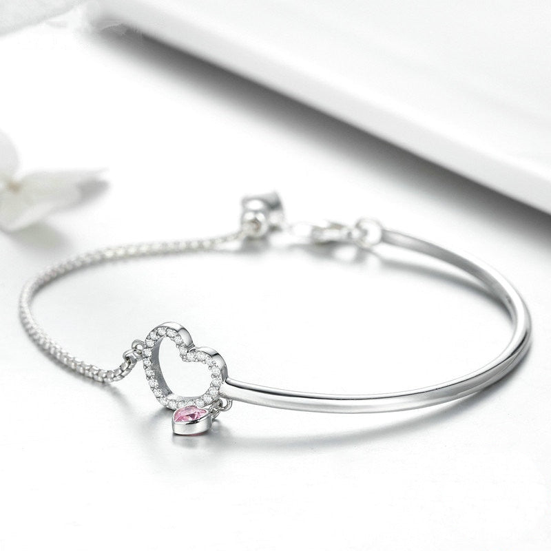 Luminous Heart Bracelet