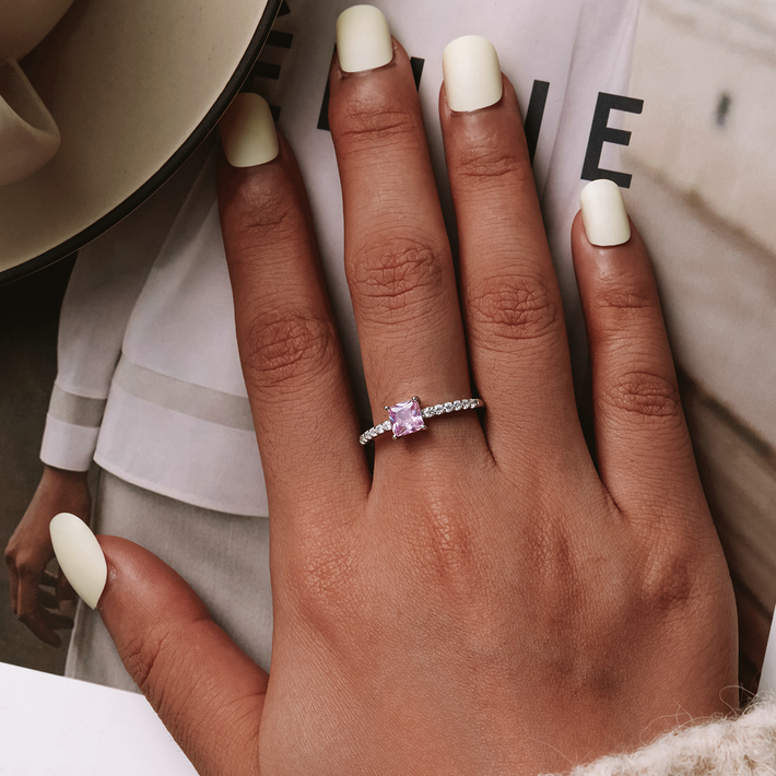 Rose Stone Ring