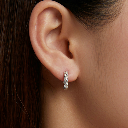 Brilliant Hoop Earrings