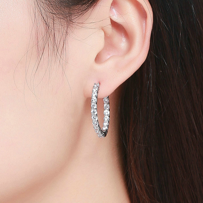 Brilliant Hoop Earrings