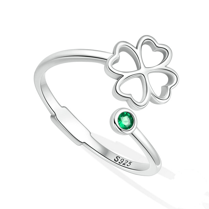 Four-Leaf Clover Ring