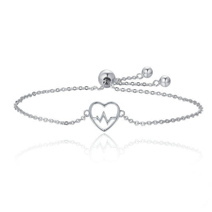 ECG Heart Bracelet