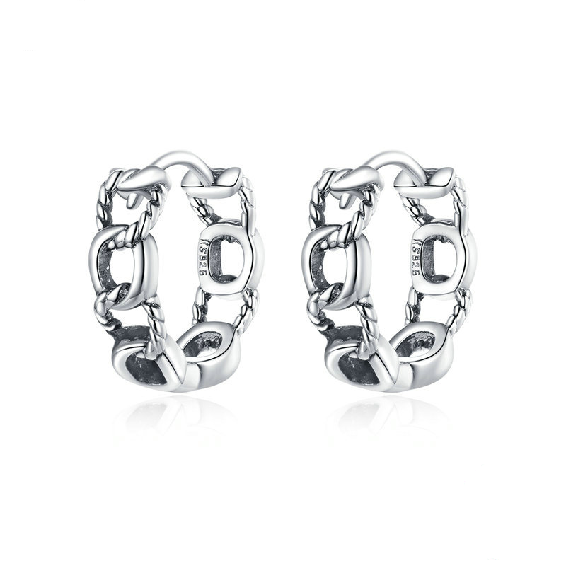 Chain Hoop Earrings