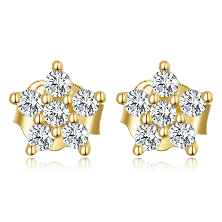 Sparkling Flower Earrings