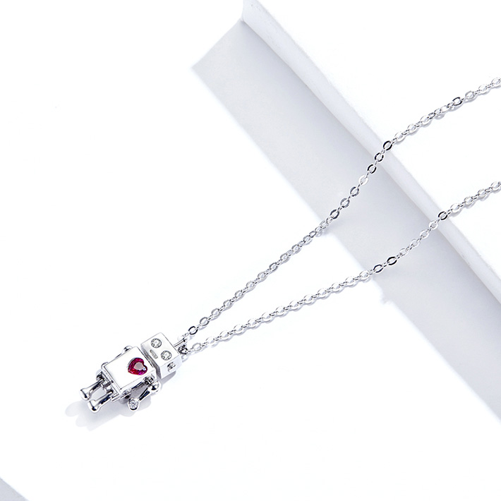 Love Robot Necklace