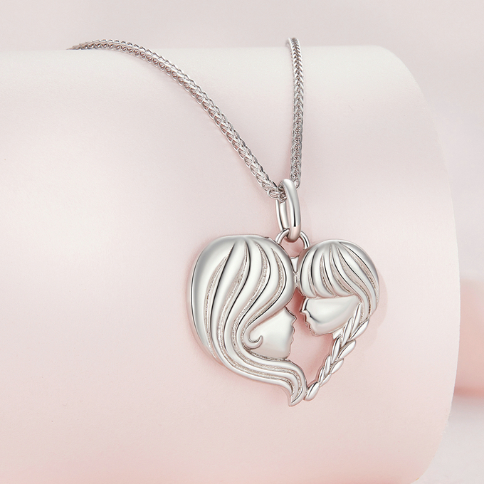 Mother and Daughter Necklace