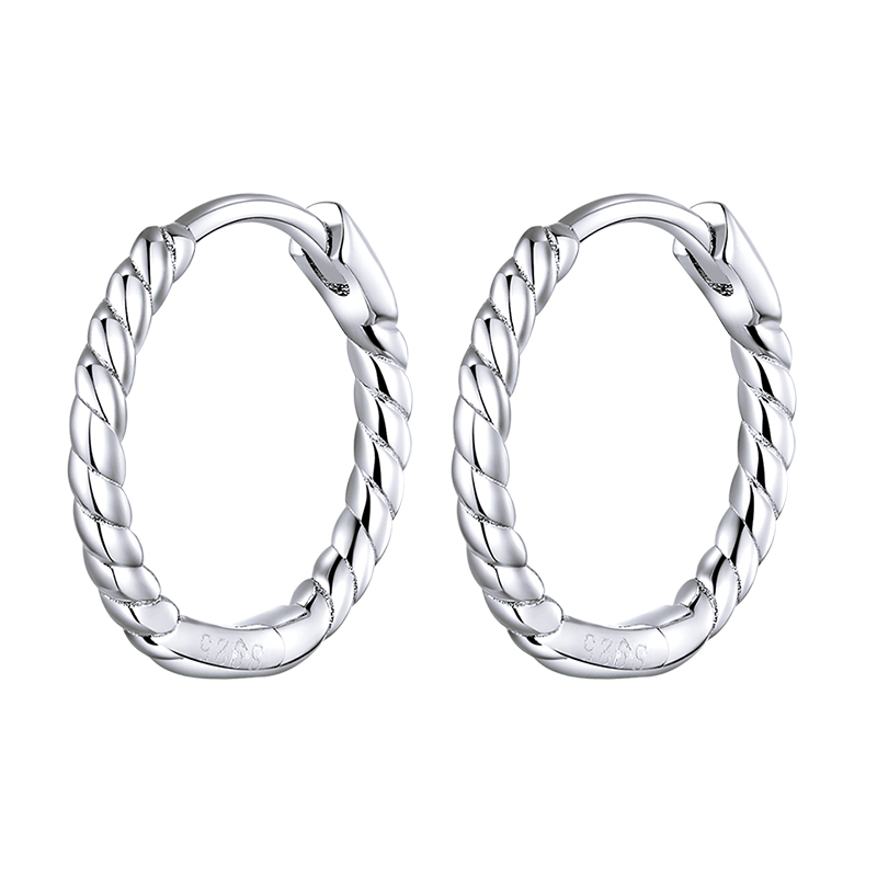 Braided Hoop Earrings