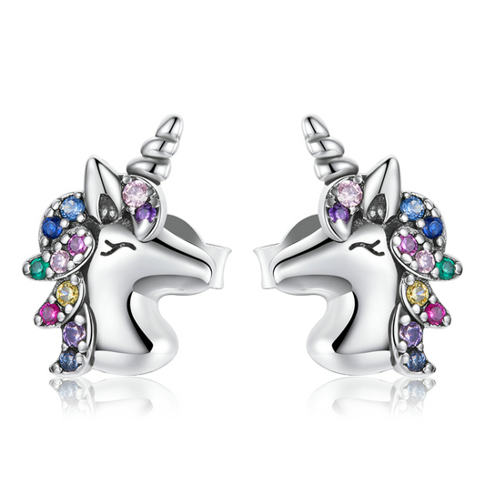 Shiny Unicorn Earrings