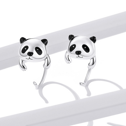 Panda Earrings