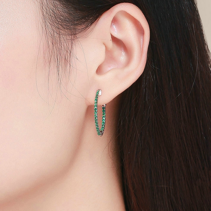 Brilliant Hoop Earrings