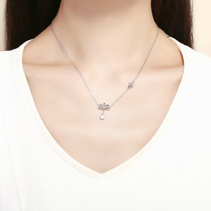 Lotus Flower Necklace