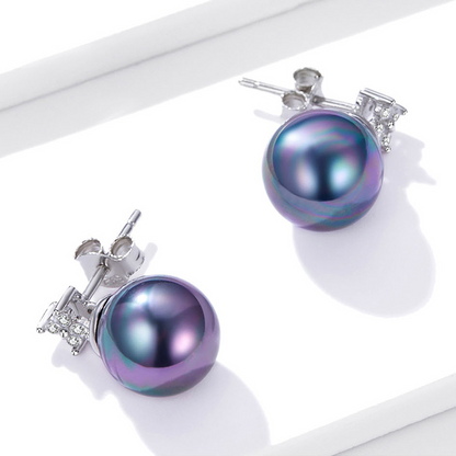 Black Pearl Earrings