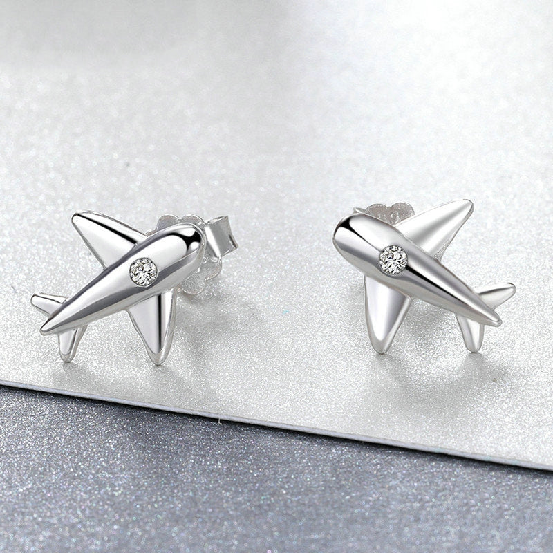 Airplane Earrings