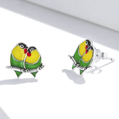 Small Bird Earrings