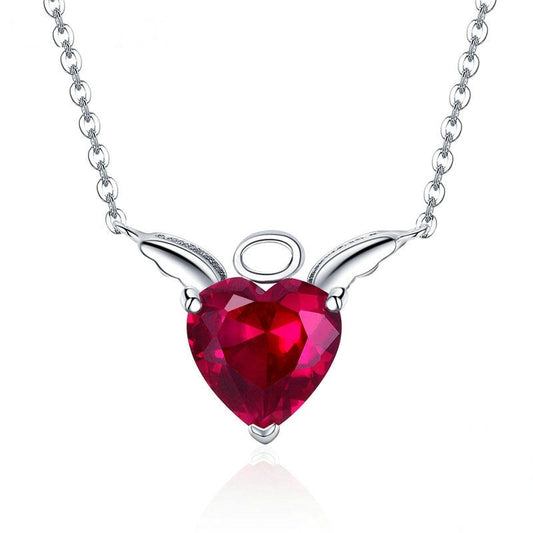 Red Heart Necklace