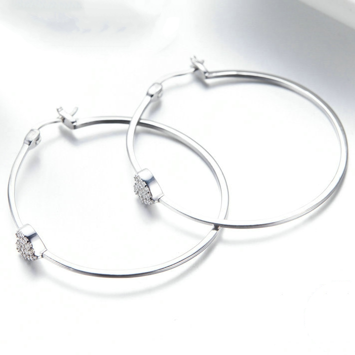 Heart Hoop Earrings