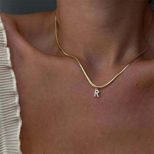 Initial Letter Necklace