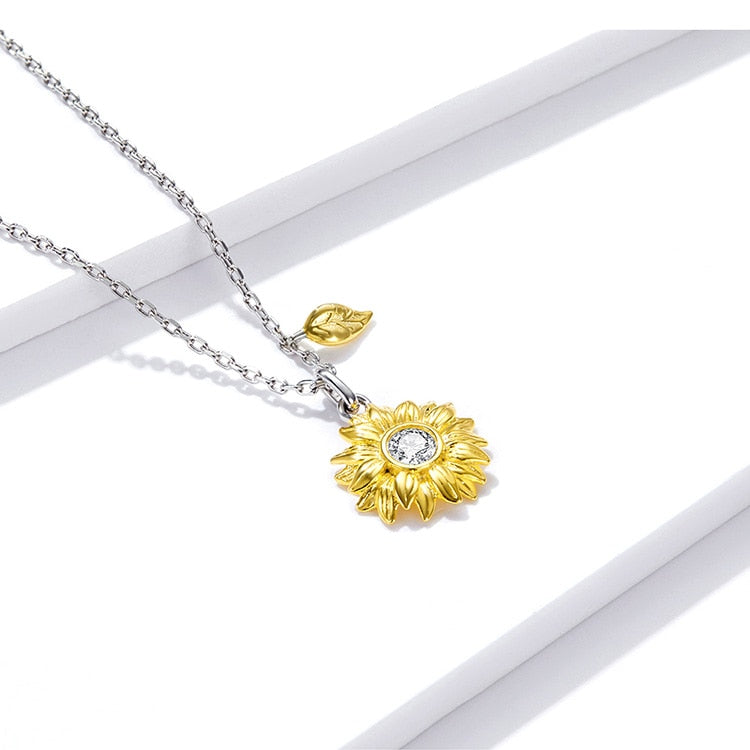 Sunflower Necklace