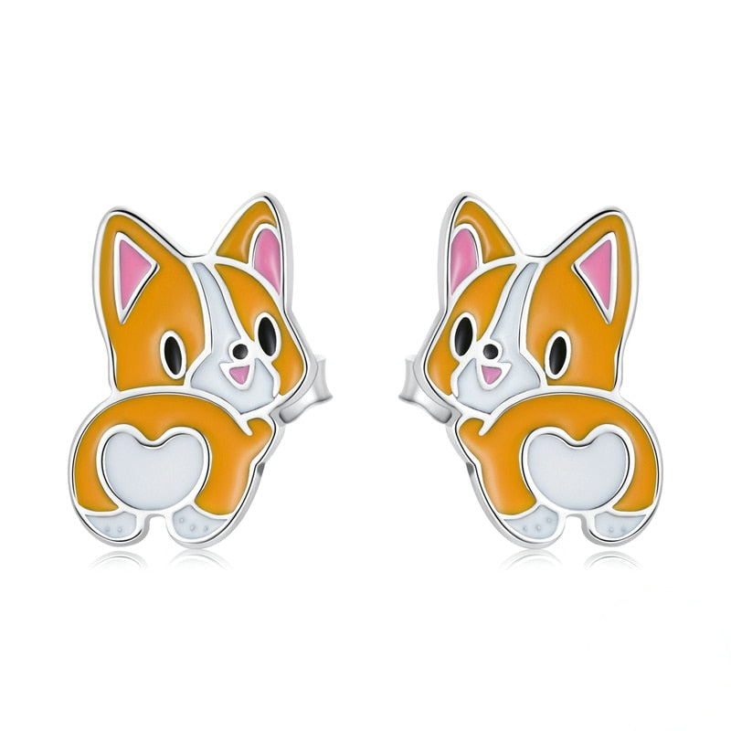 Small Fox Earrings