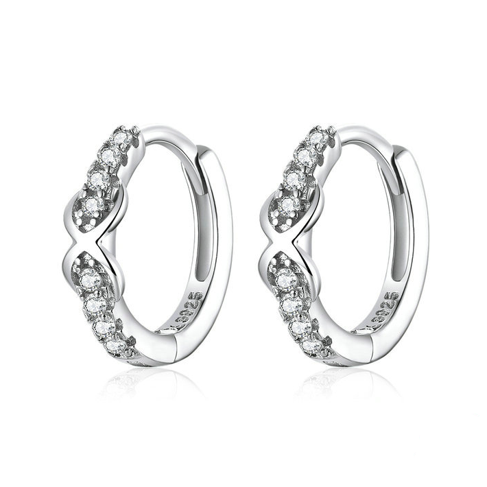 Infinity Hoop Earrings