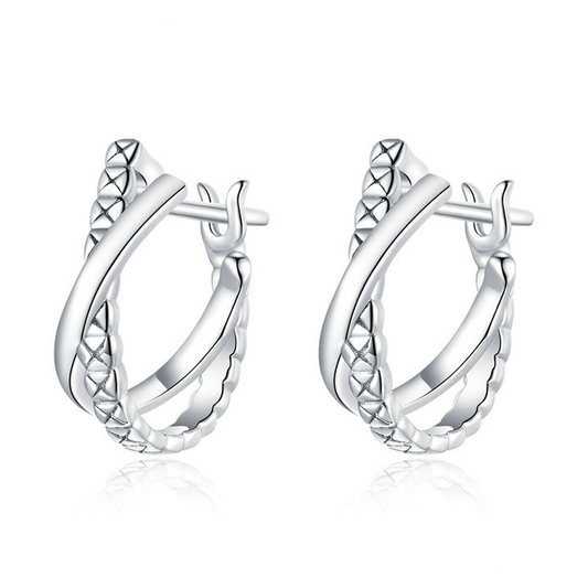 Braided Hoop Earrings