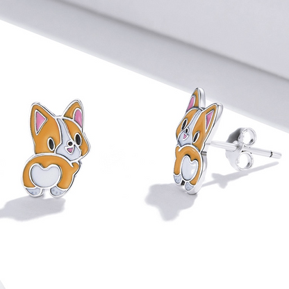 Small Fox Earrings