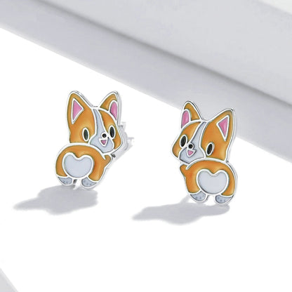 Small Fox Earrings