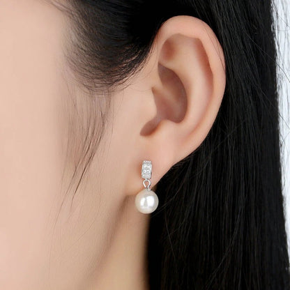 Bright Pearl Earrings