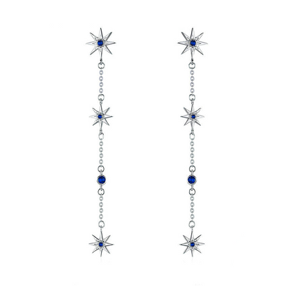 Dangling Star Earrings