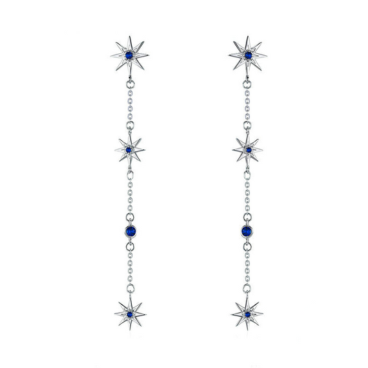 Dangling Star Earrings