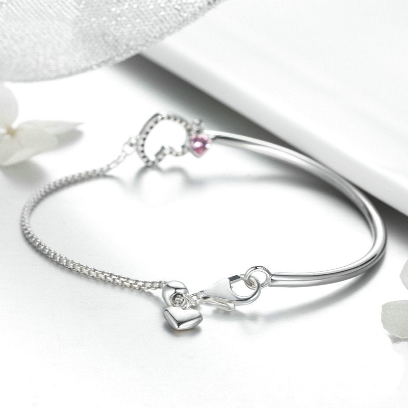 Luminous Heart Bracelet