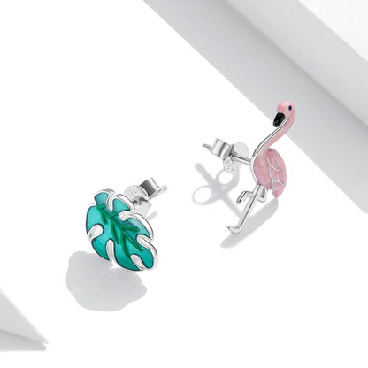 Flamingo Earrings