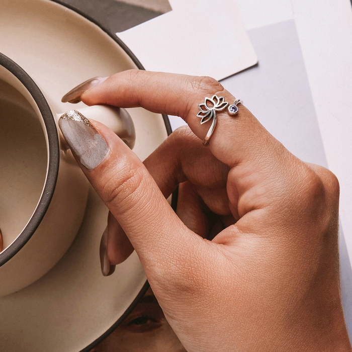 Lotus Flower Ring