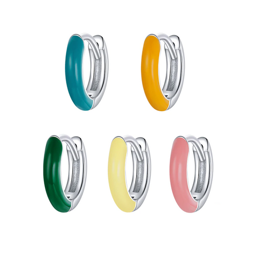 Colorful Hoop Earrings