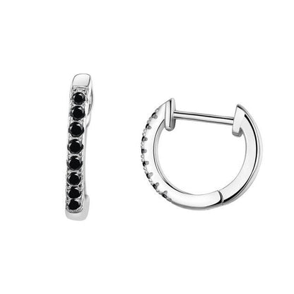 Sparkling Hoop Earrings