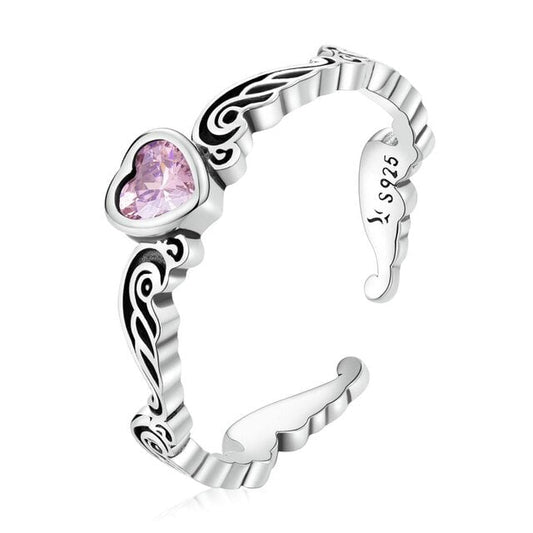 Pink Heart Ring