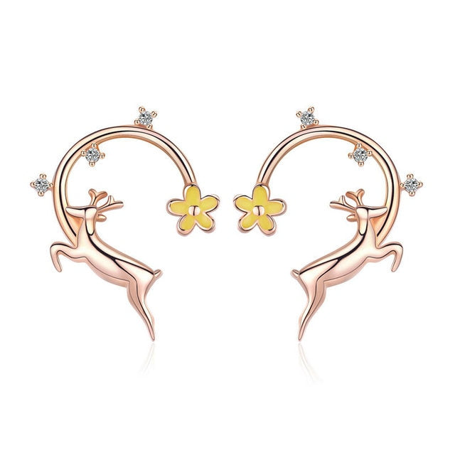 Deer Earrings