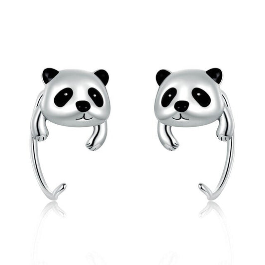 Panda Earrings