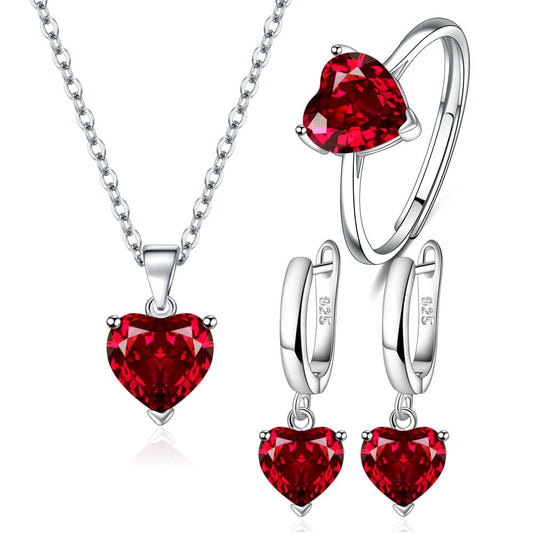 Heart Jewelry Set